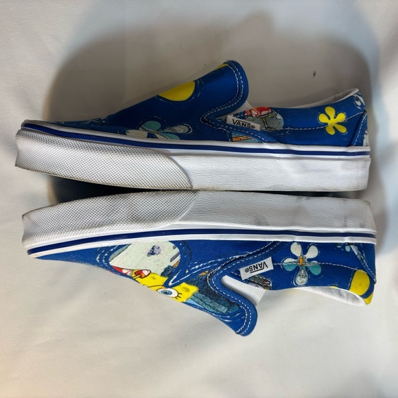 VANS Sponge Bob Square Pants Sz 6 Women 4.5 Men Aloha Bob Slip On Loafers - Picture 4 of 10